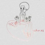 Berry Gordy and The Jackson 5ive Cartoon Michael Jackson Original Production Drawing 2 150x150 Berry Gordy and The Jackson 5ive Cartoon