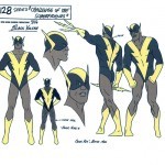 Black Animation Collection Black Vulcan Model Sheet 150x150 Black Animation Collection