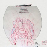 Black Animation Collection Fat Albert Triptych Drawing 3a 150x150 Black Animation Collection