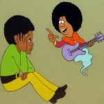 Black Animation Collection Jackson 5ive Michael Hairy Original Production Cel 150x150 Black Animation Collection