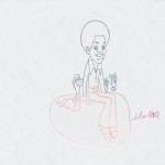 Black Animation Collection Jackson 5ive Michael Jackson Original Production Drawing 150x150 Black Animation Collection