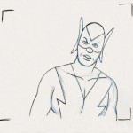 Black Animation Collection Super Friends Black Vulcan Original Production Drawing 150x150 Black Animation Collection