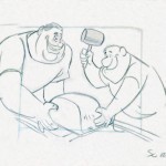 Wheres Huddles Freight Train Original Production Drawing 150x150 Funky Turns 40: Black Character Revolution Animation Exhibition