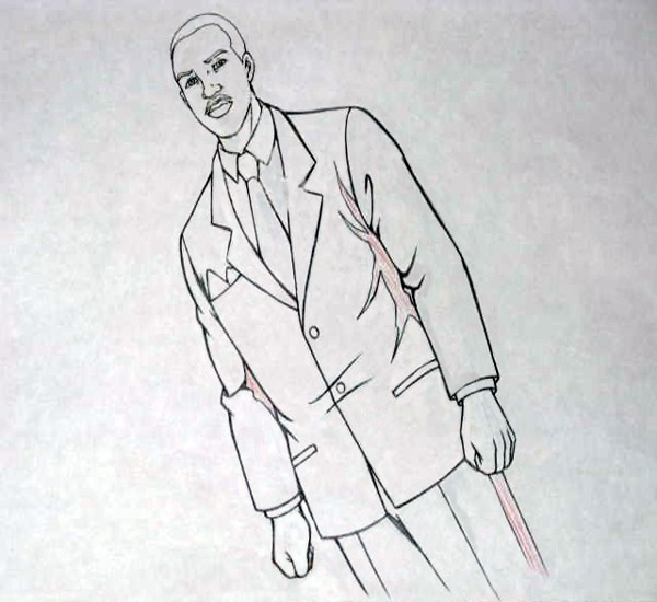 Our Friend Martin - Martin Luther King Original Production Drawing 1