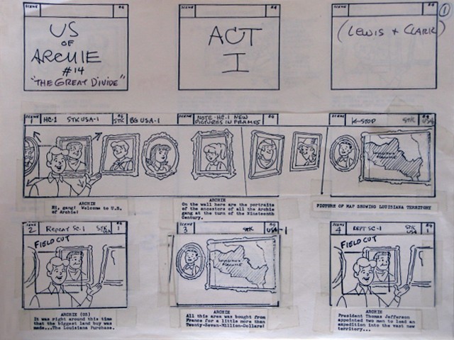US Of Archie Storyboard 2