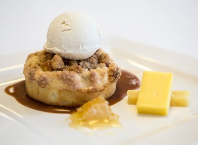 Hudson Valley Apple Pie with Sour Cream Ice Cream