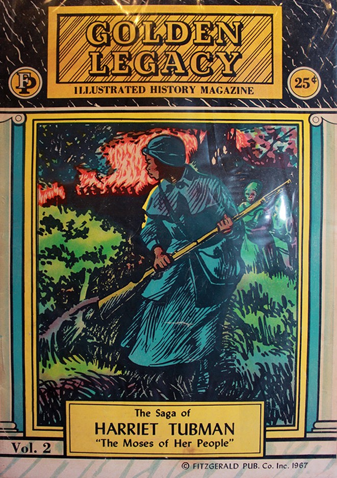 Harriet Tubman Comic Book Cover