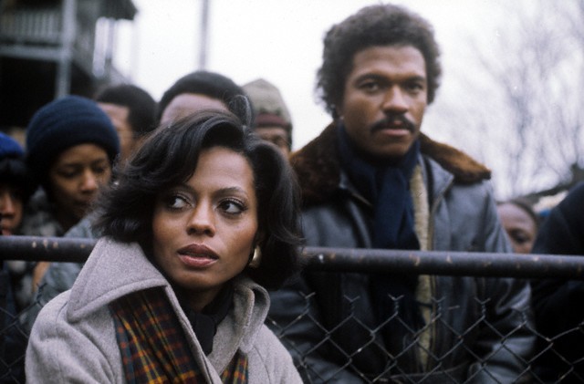 Diana Ross and Billy Dee Williams