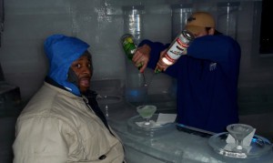 At the Ice Bar