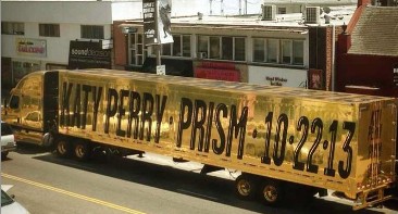 Katy's Gold Truck