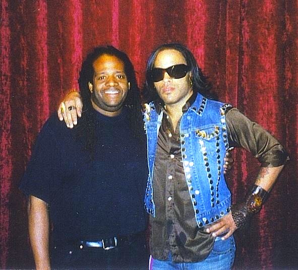 Curtis and Lenny Kravitz