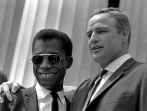 James Baldwin & Marlon Brando