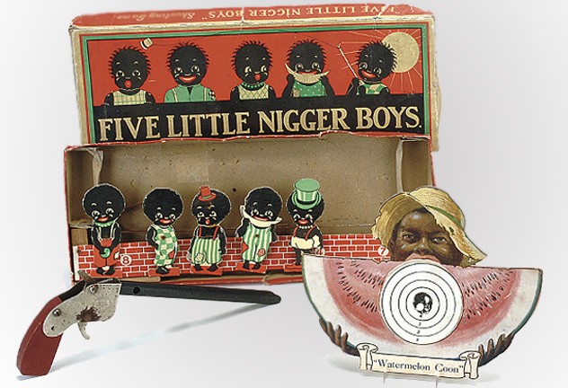 Five Little Nigger Boys circa 1950