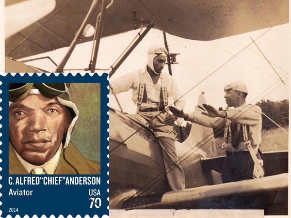 C. Alfred "Chief" Anderson Stamp