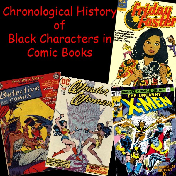 A Chronology Of Black Characters In Comics Pt 2 The Museum Of Uncut Funk