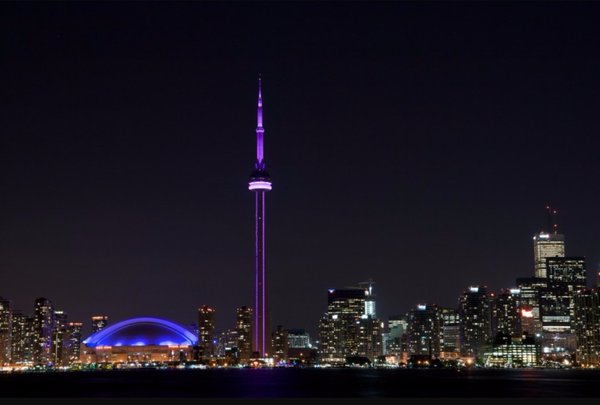 The CN Tower in Canada